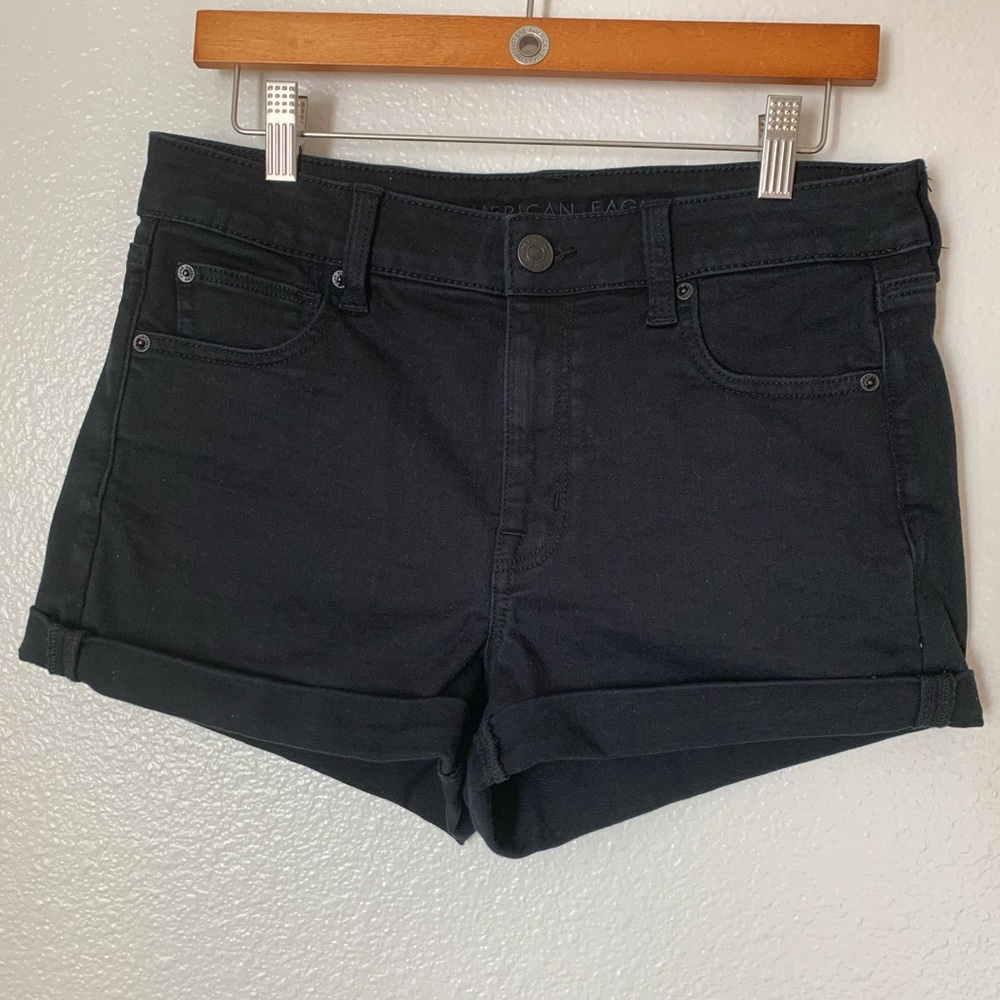 American Eagle Black Shorts